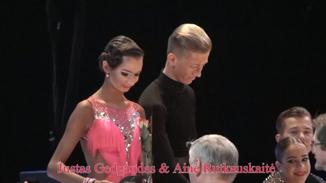 2018 Lietuvos LA sportinių šokių jauniai 2 čempionatas Justas ir Ainė