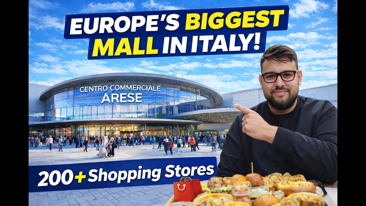 Europe’s Biggest Mall in Italy | Centro Commerciale Arese Full tour