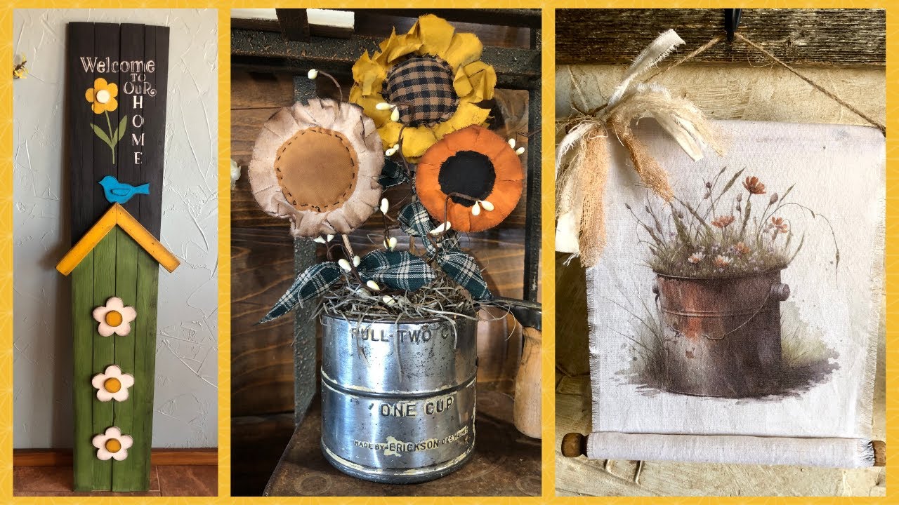 Summer Crafts Home and Porch Decor DIY