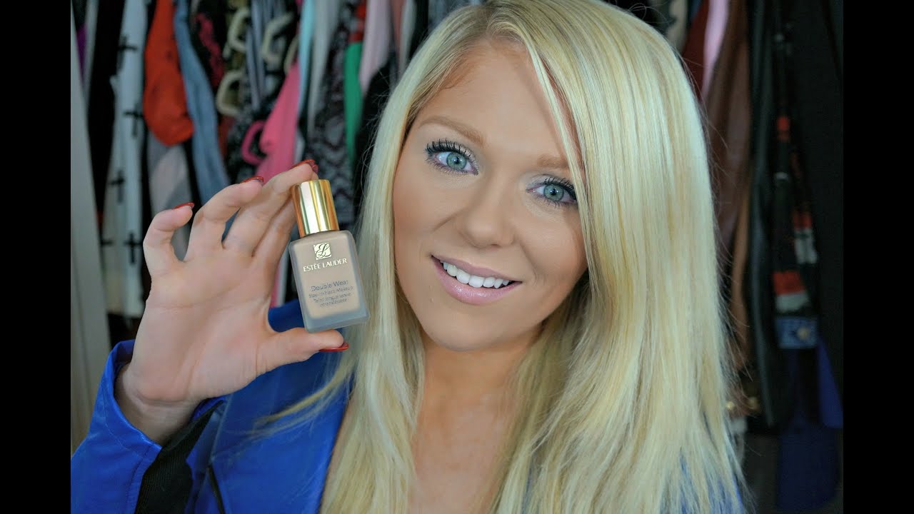 Estee Lauder Double Wear Foundation Review & Demo!