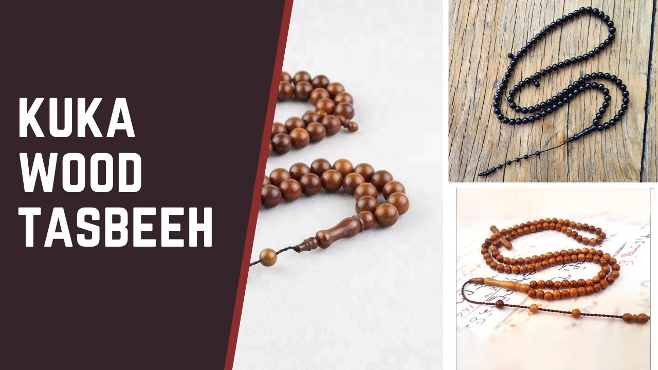 Koka Wood Tasbeeh | Turkish & Azari Kuka Wood Tasbih | Rosary Beads
