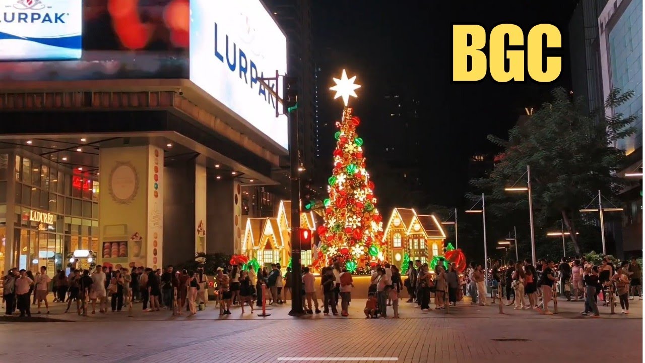 BGC, Taguig | City Lights at Bonifacio Global City and Walking Tour