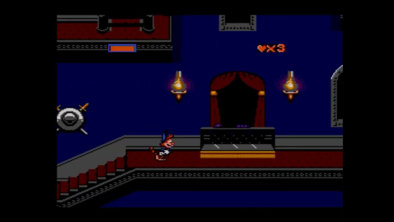 Bonkers Wax Up   - Sega Master System Game Play (Brazil)