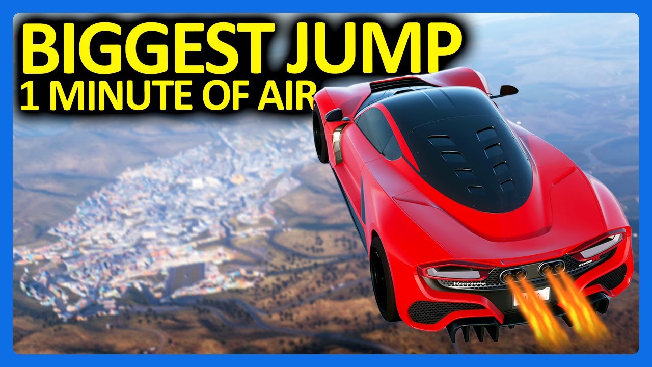 Forza Horizon 5: САМЫЙ БОЛЬШОЙ прыжок!!