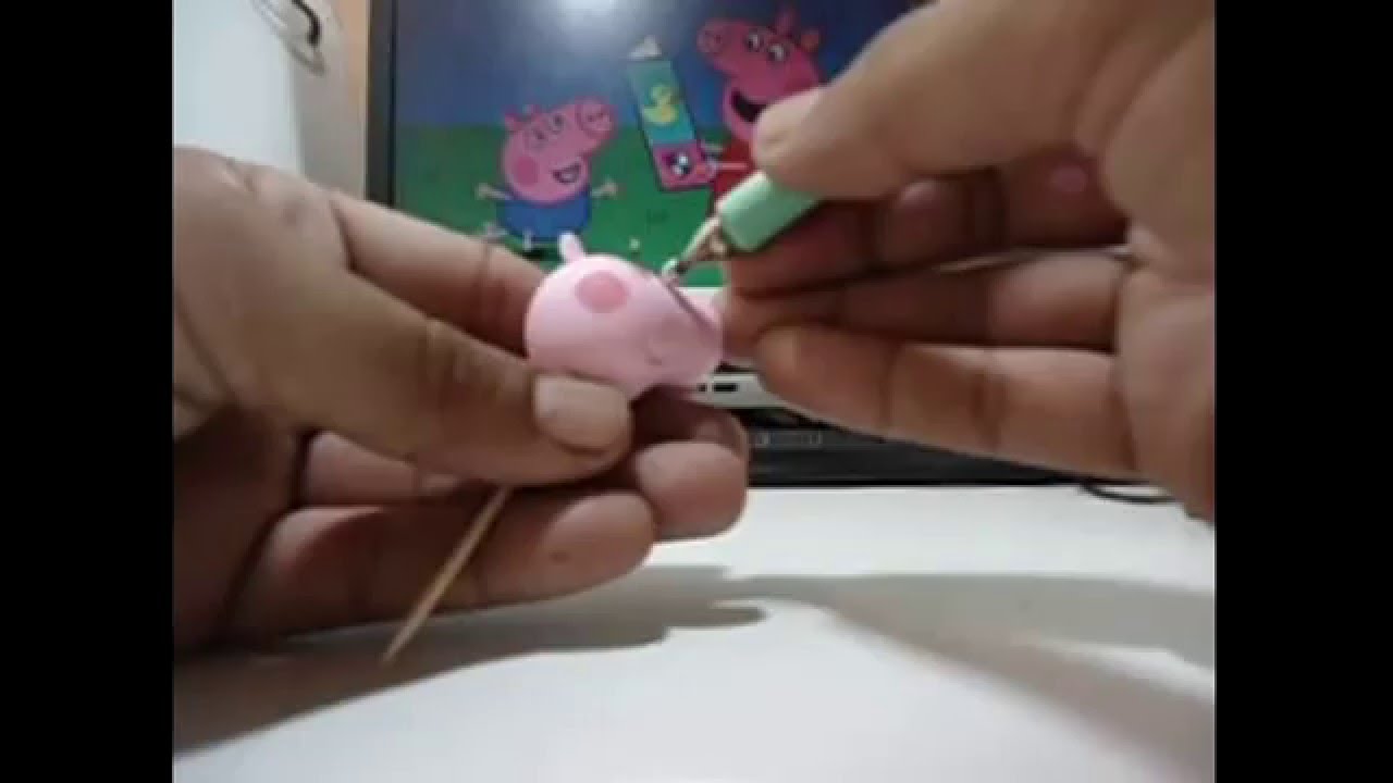PAP cabeça da Pepa Pig de Biscuit * By Biscuit Manaus