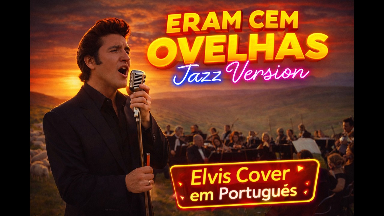 Clipe - Eram Cem Ovelhas Jazz Version -  Clipe Oficial - Elvis Cover