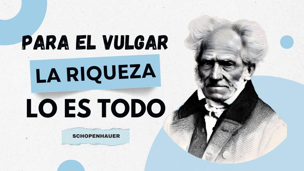 Los vulgares solo piensan en dinero y riqueza, no soportan la soledad