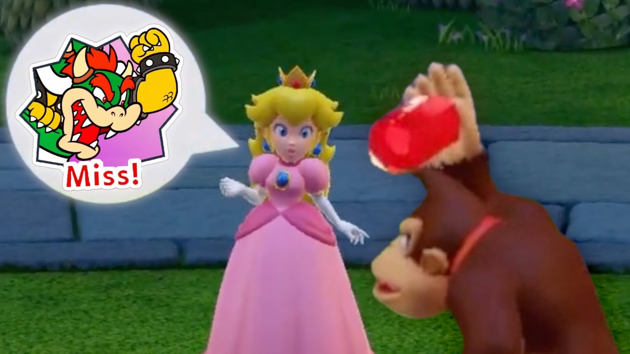 Donkey Kong tries his best