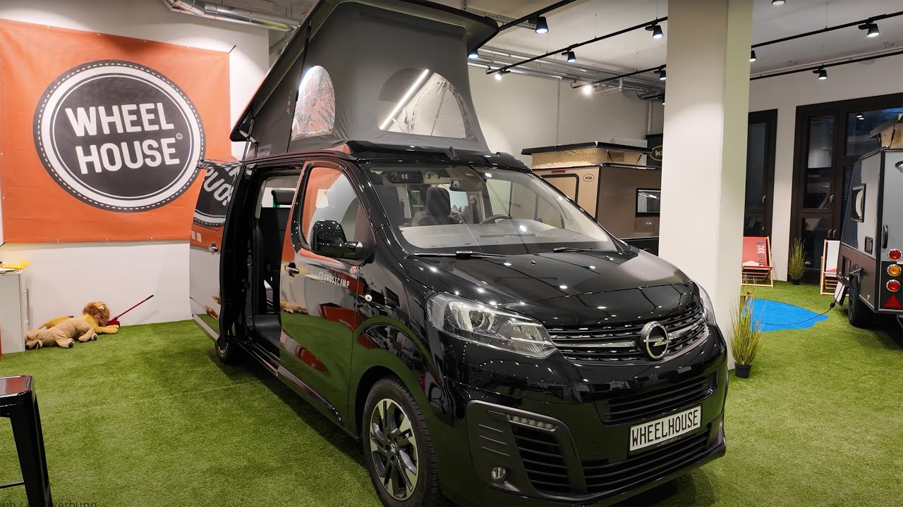 53.950,- € NEU Automatik Unverkaufte Van-Wohnmobile 2025 CROSSCAMP Opel Zafira mit Aufstelldach