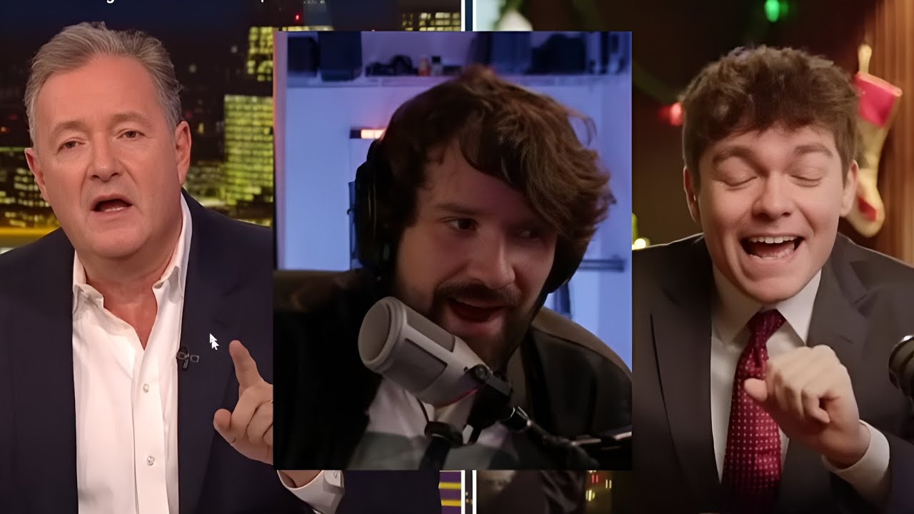 Destiny Reacts To Piers Morgan And Nick Fuentes Debate On Air