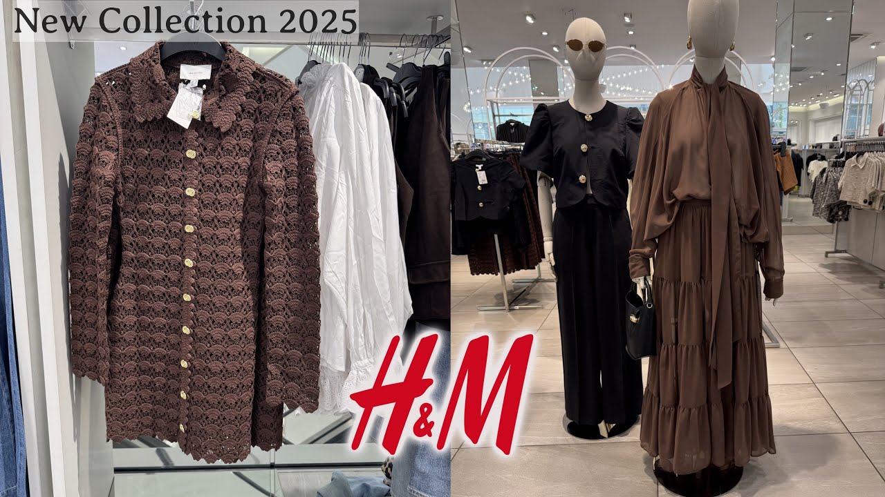 H&M NEW WOMEN’S💓SPRING COLLECTION 2025 / NEW IN H&M HAUL 2025🎋