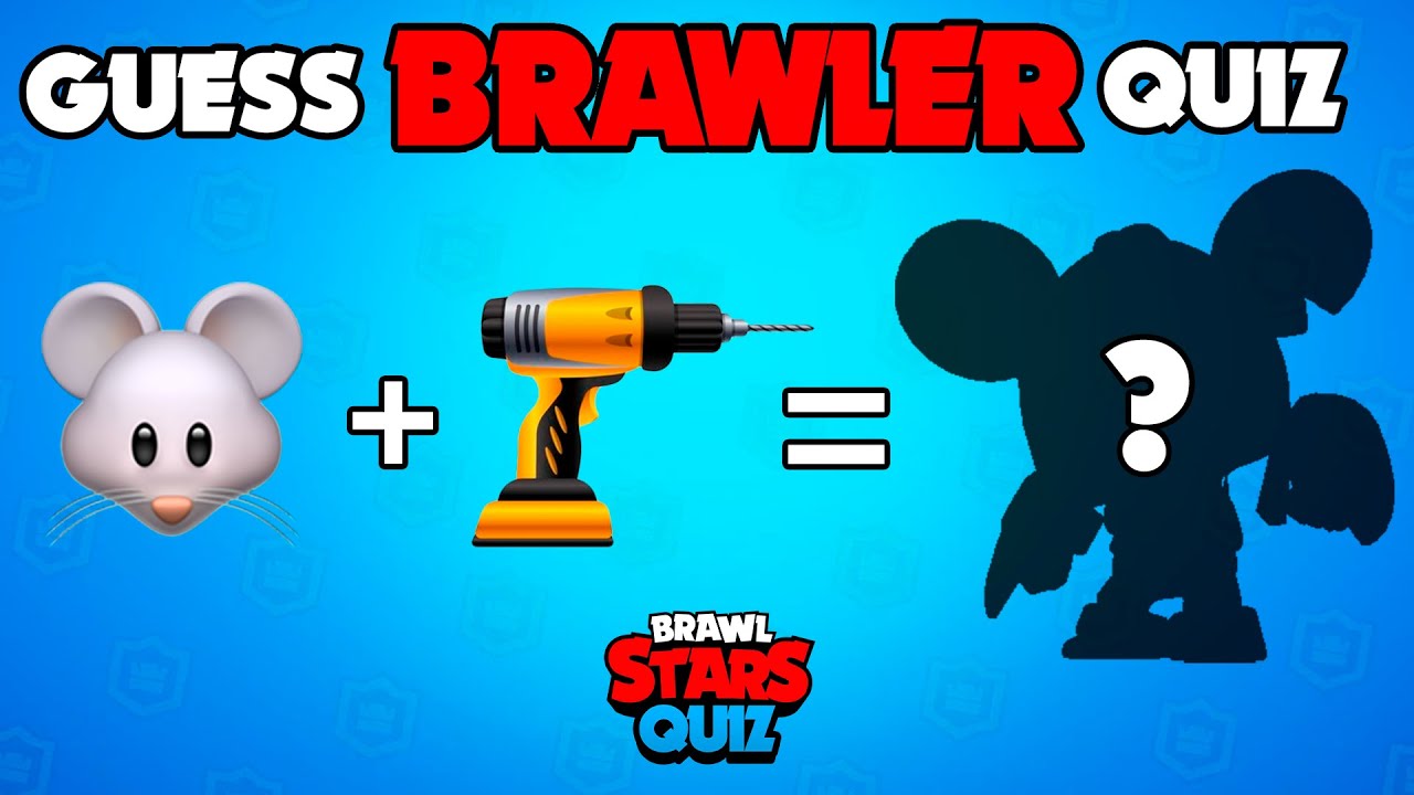 GUESS THE BRAWLER BY EMOJI | Brawl Stars Quiz PART 3