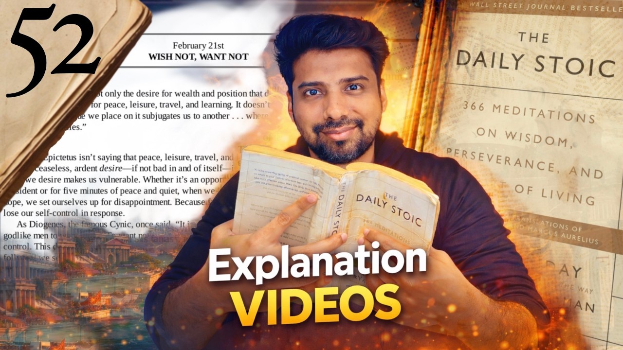 No One Tells You This About Stoicism | Day 21 of 365 | Explained in Under 3 Minutes