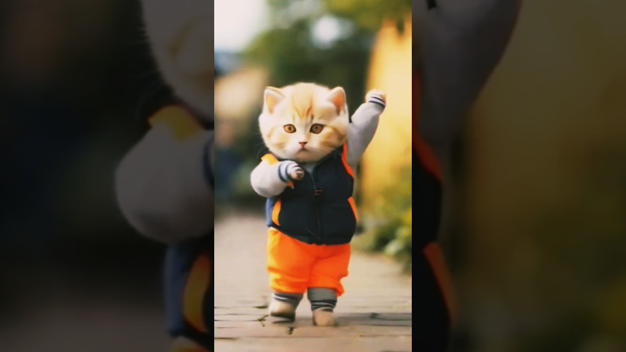Cute Cat Dance #cute #cat #new #dancingcat #cutecats #0576