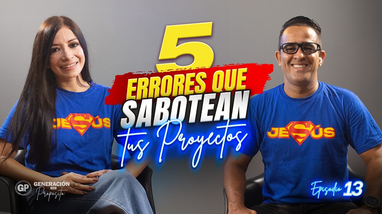 Los 5 ERRORES ❌  que SABOTEAN tus proyectos y no lo sabías