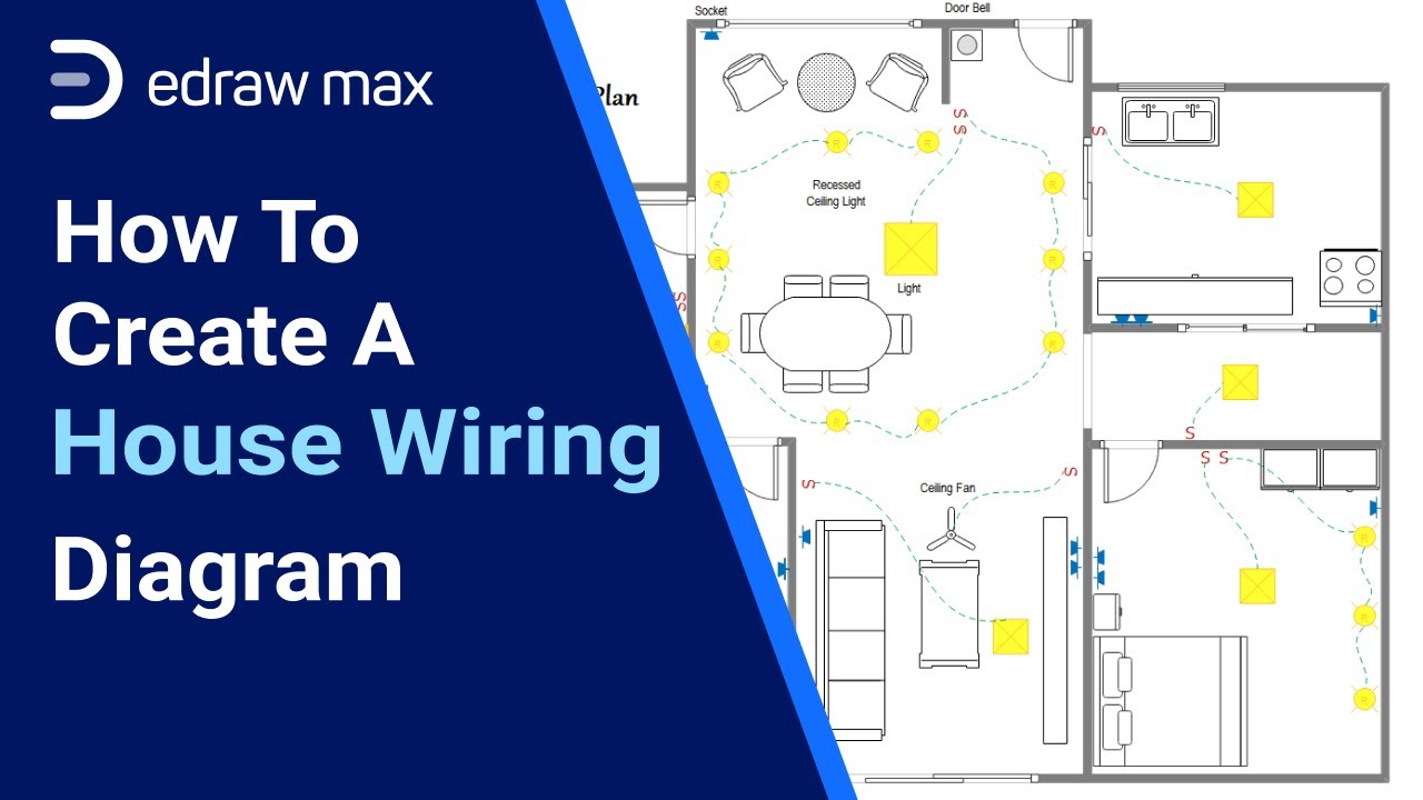 How to Create a House Wiring Diagram | Complete House Wiring Diagram Guide | EdrawMax