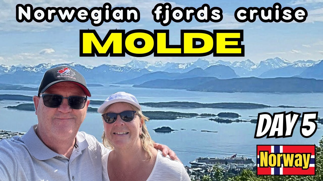 OUR HARDEST CLIMB! 1335 ft, NORWAY Cruise - Day 5 Molde #cruise #travel