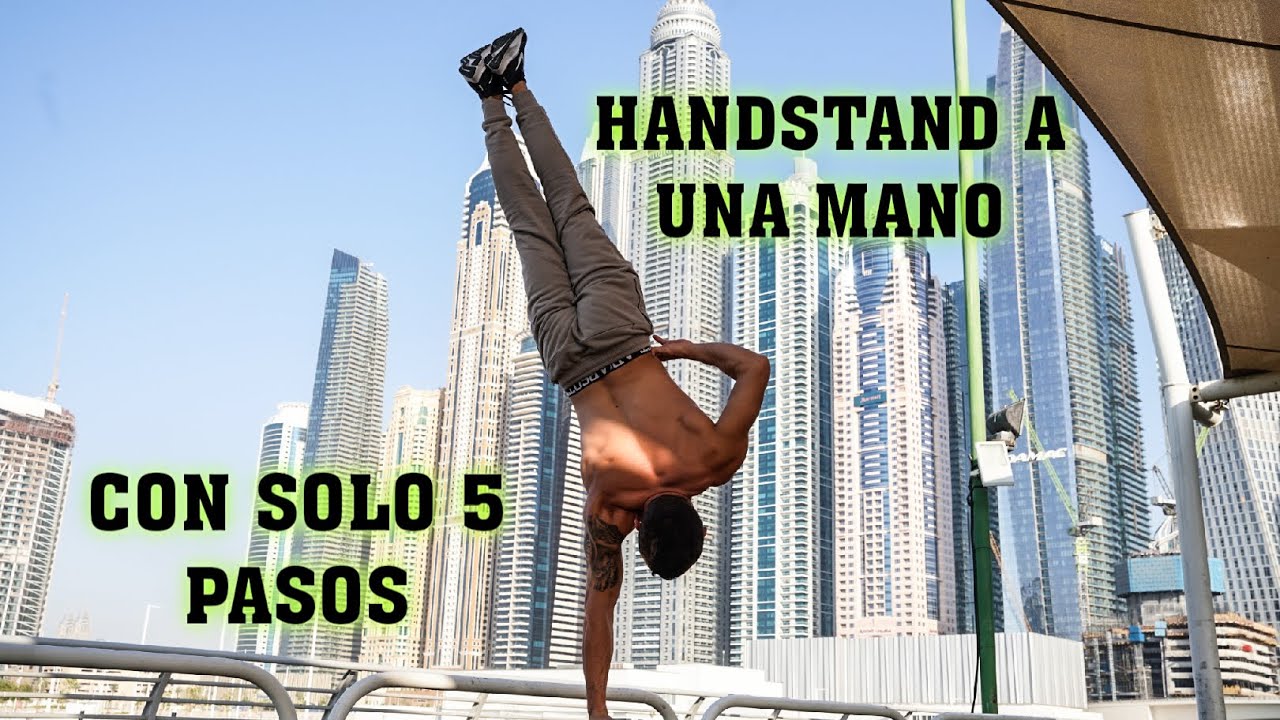 COMO HACER EL HANDSTAND A UNA MANO EN 5 PASOS!