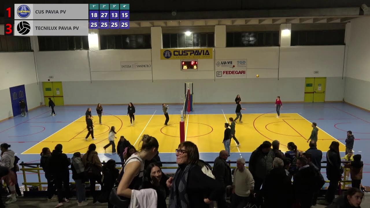 Serie B2 Femm. Girone A: CUS Pavia - Tecnilux Pavia