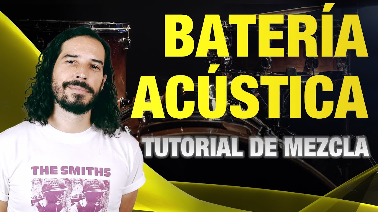 Tutorial de MEZCLA de BATERÍA ACÚSTICA 🥁 🎛 Aprende PASO a PASO cómo obtener un SONIDO PROFESIONAL