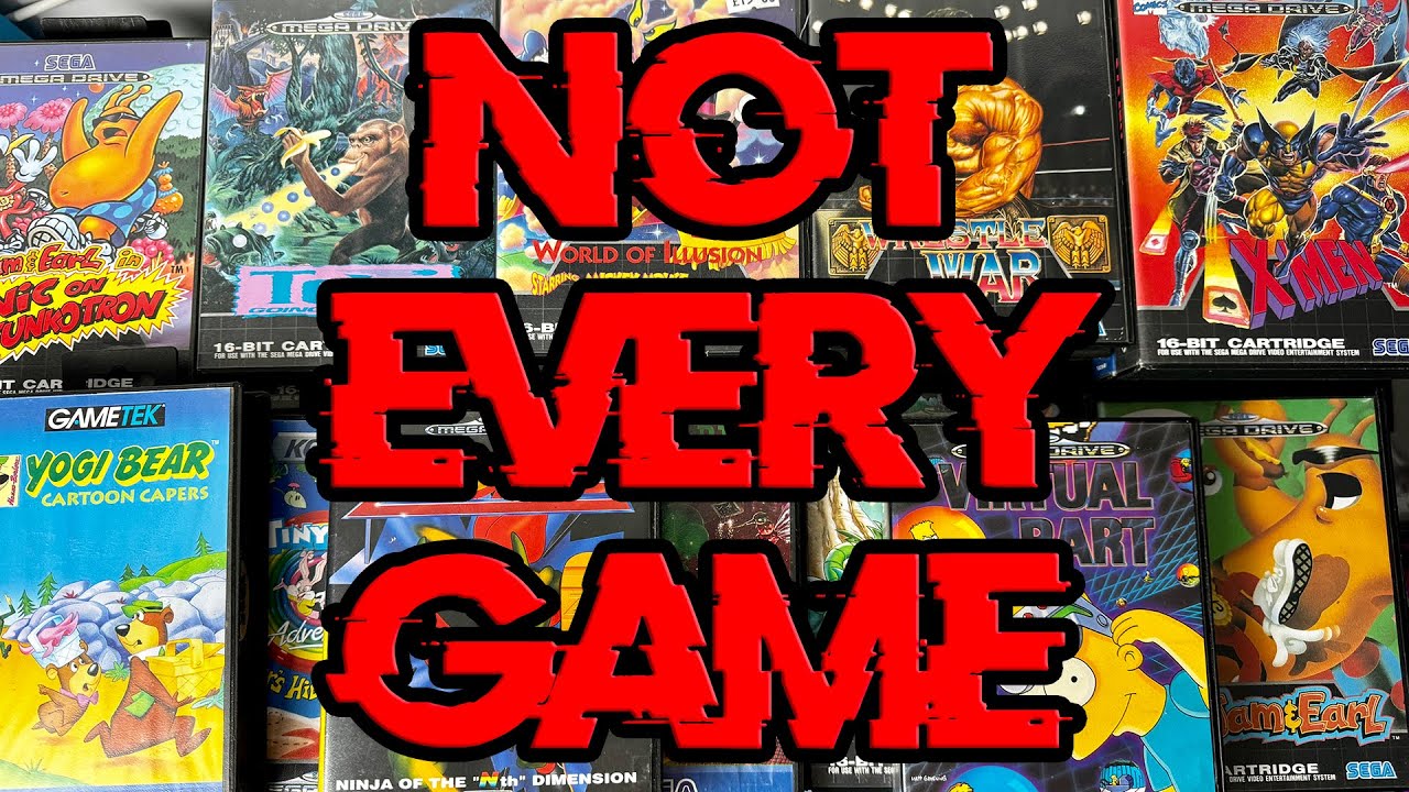 SEGA Mega Drive Collection - What games do I own?