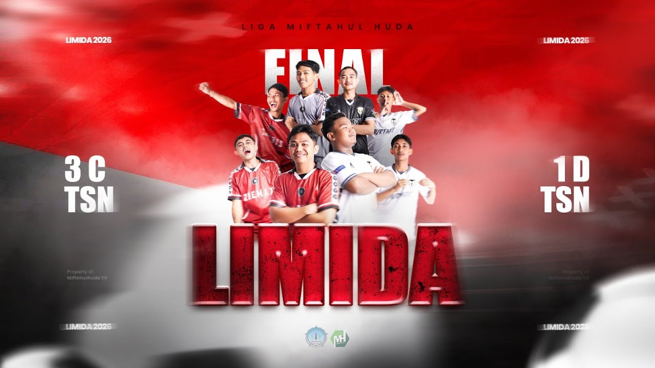 🔴 LIVE Streaming | Final Liga Miftahul Huda (LIMIDA) 3 Tsanawy C vs 1 Tsanawy D | Sepak Bola #mhtv