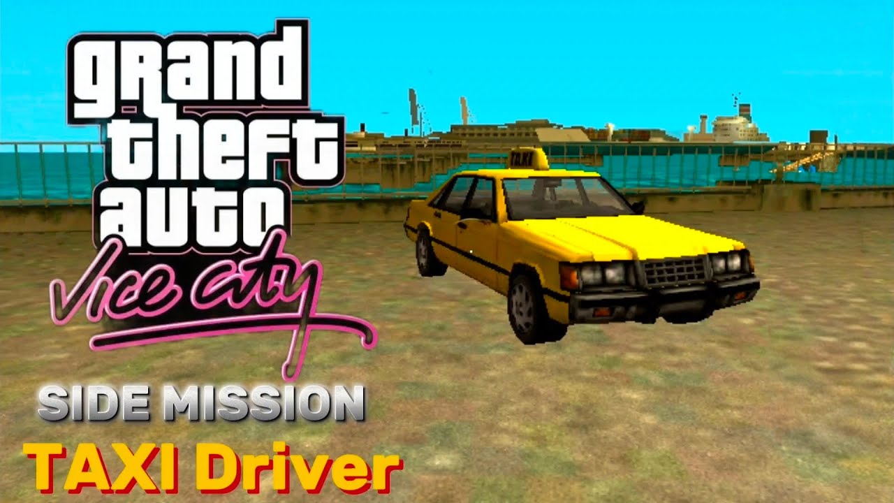 🚖💛 GTA Vice City &ndash; Taxi Driver Mission (Point A to Point B Trophy / Achievement) 💛🚖