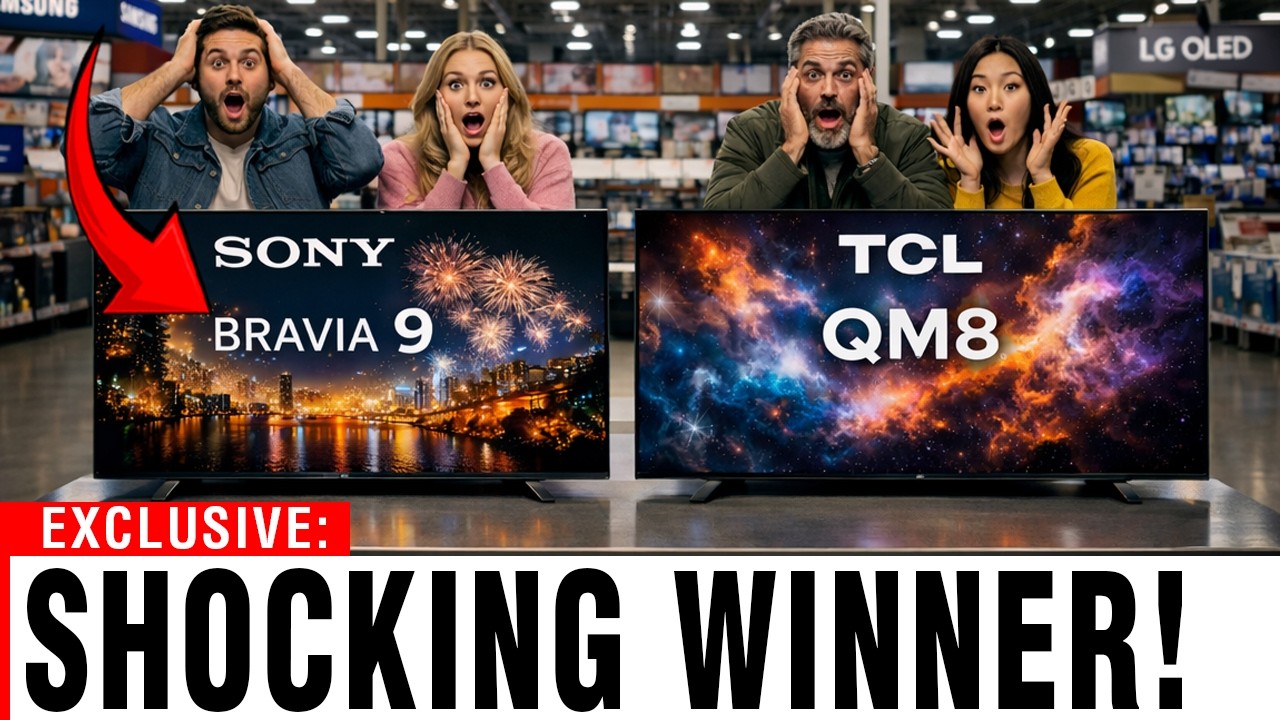 Sony Bravia 9 против TCL QM8 | Разница в цене не имеет смысла в 2026 году