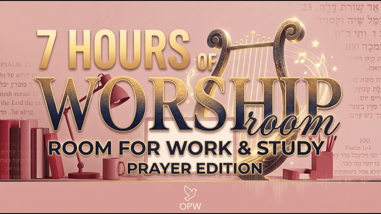7 hour Worship room Work & Study 📖 Scriptures for Worship and rest peace edition