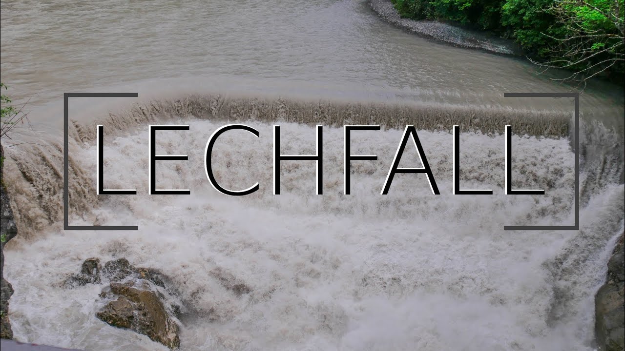 Lechfall bei Hochwasser|RAW 4k|