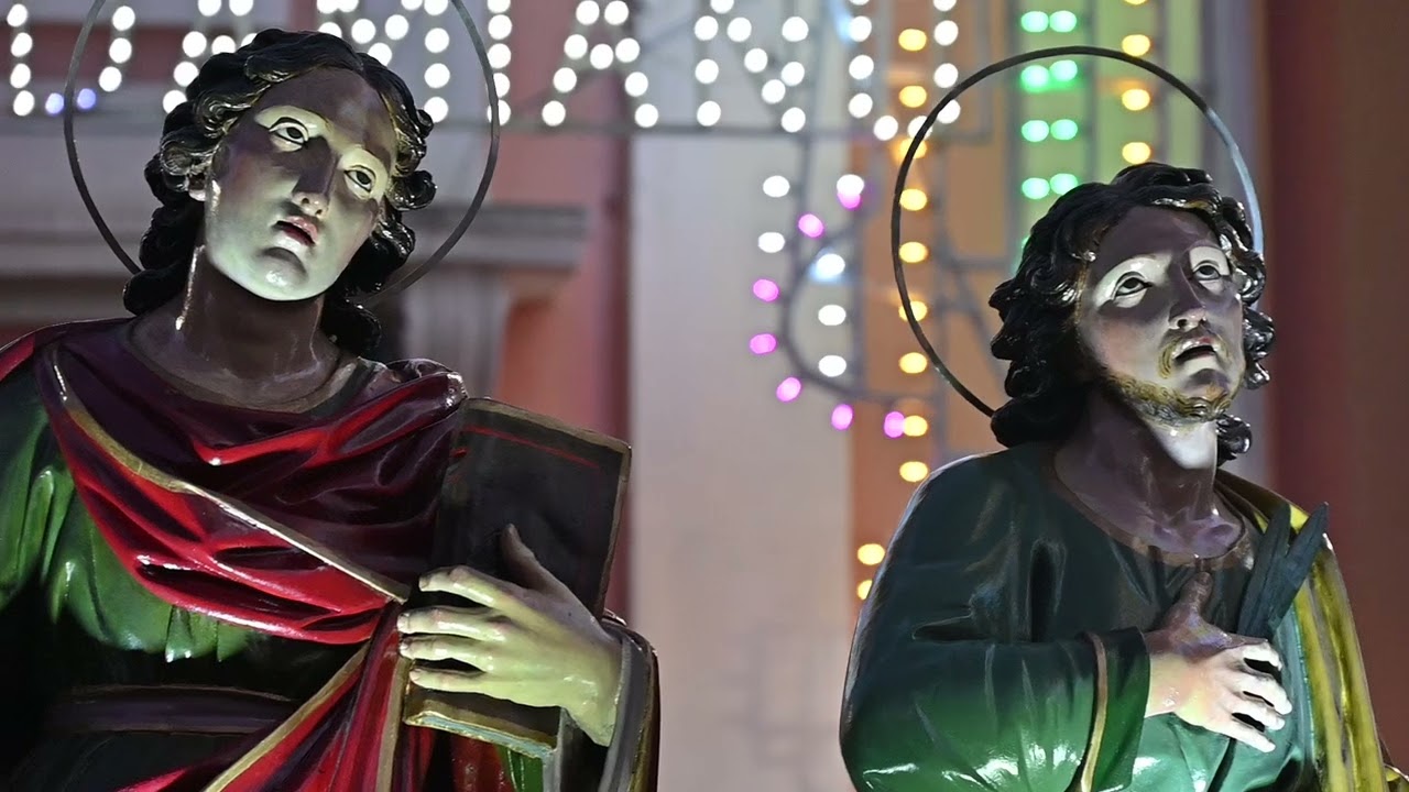 Cittanova SANTI MEDICI E MARTIRI COSMA E DAMIANO festa 2024. Rientro Processione . 3/3