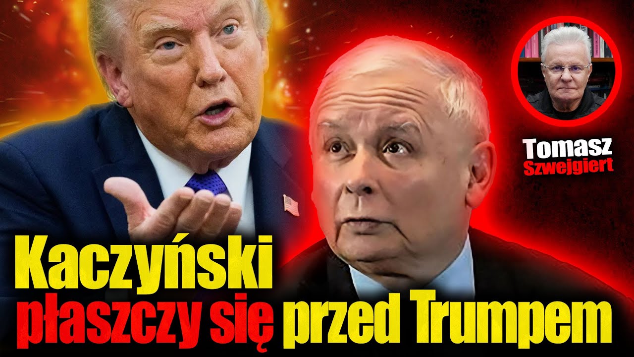 Kaczyński płaszczy się przed Trumpem. Liczy na to, że prezydent USA da my władzę w Polsce.Szwejgiert