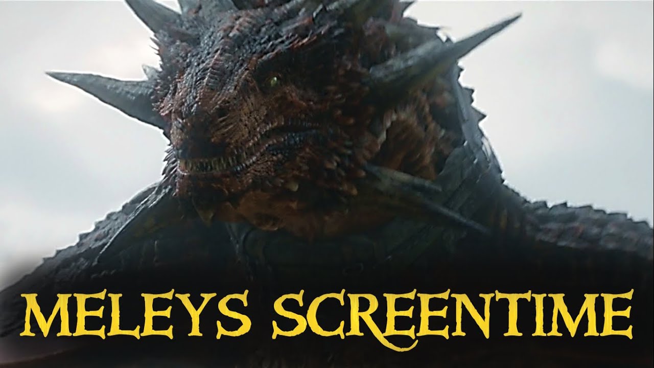 Meleys Screentime - House of the Dragon (Season 2)