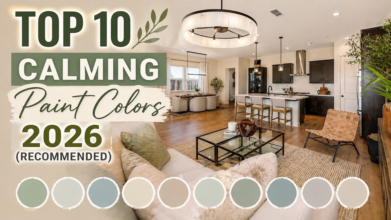 Top 10 Calming Paint Colors 2026 (Recommended)