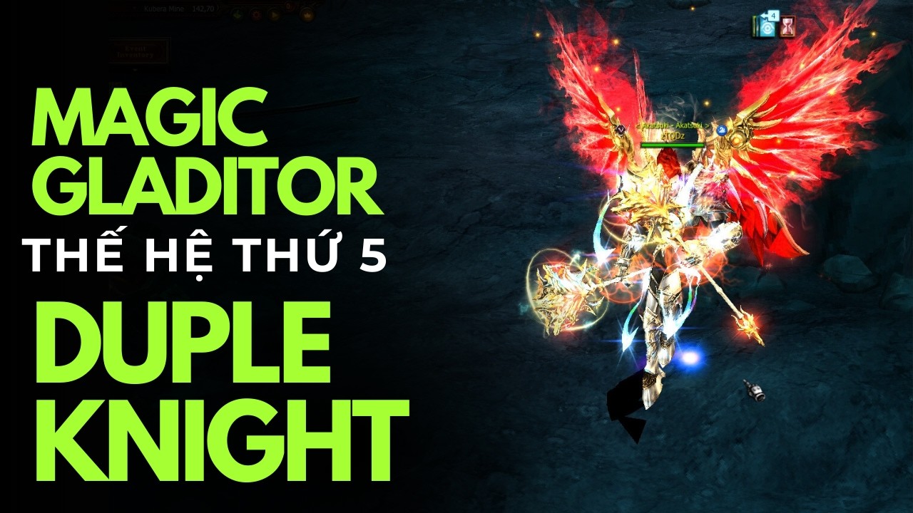 [ĐMMU] Magic Gladitor tiến h&oacute;a Hạng 5 th&agrave;nh Duple Knight sẽ như thế n&agrave;o?