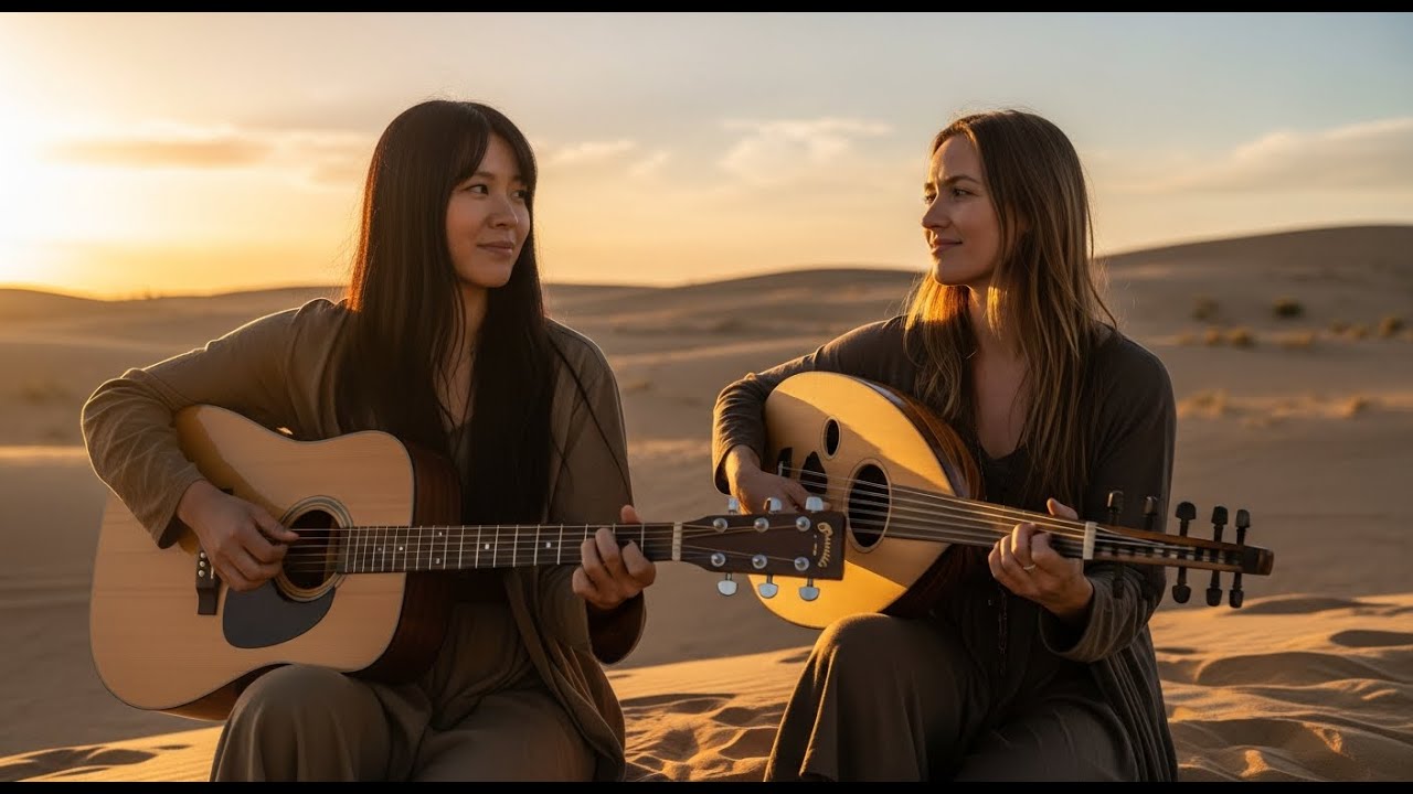 Andalusian Desert Flames 🔥 Flamenco Guitar & Oud | Deep Chill Mediterranean Fusion