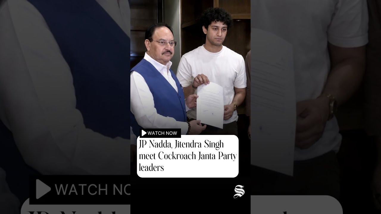 JP Nadda, Jitendra Singh meet Cockroach Janta Party leaders | Key discussions held