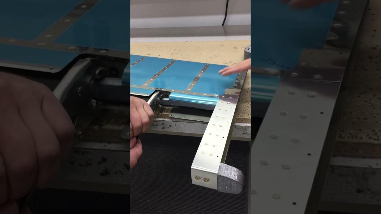 RV-7 Rudder, Elevator leading edge rolling