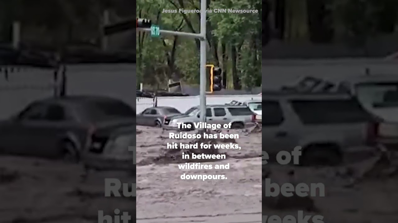 Flash flooding in New Mexico