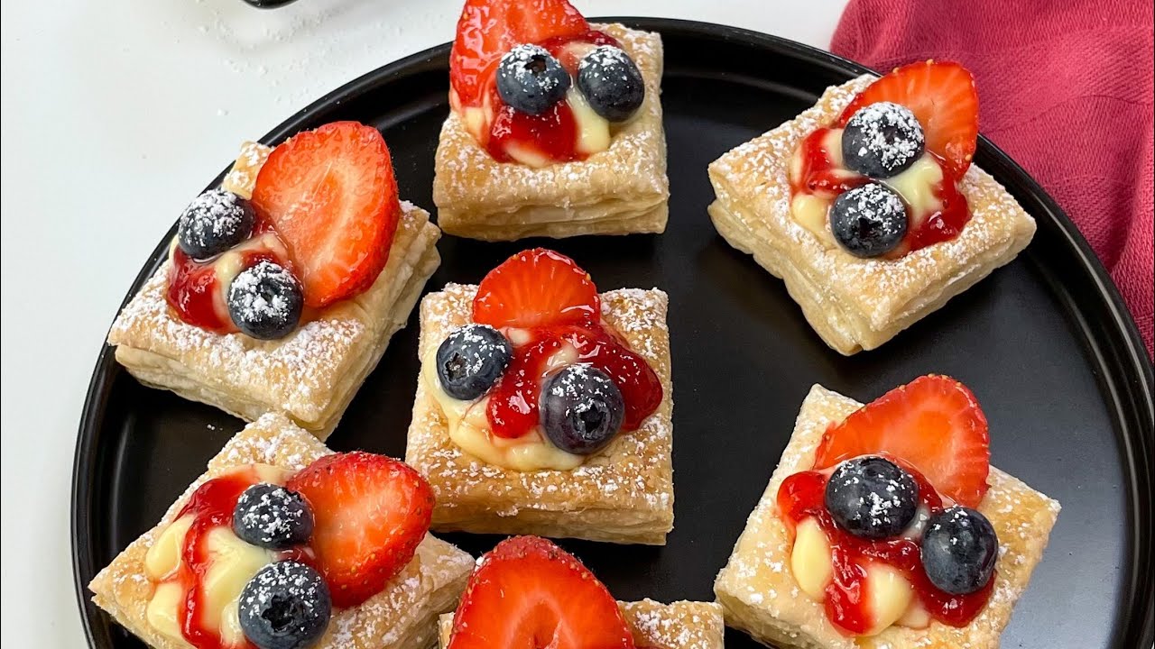 تارت البف باستري الرائع |mini tart