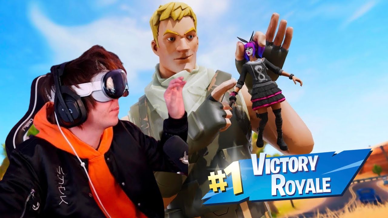 Rubius juega al Fortnite con las Nuevas Gafas Apple Vision Pro