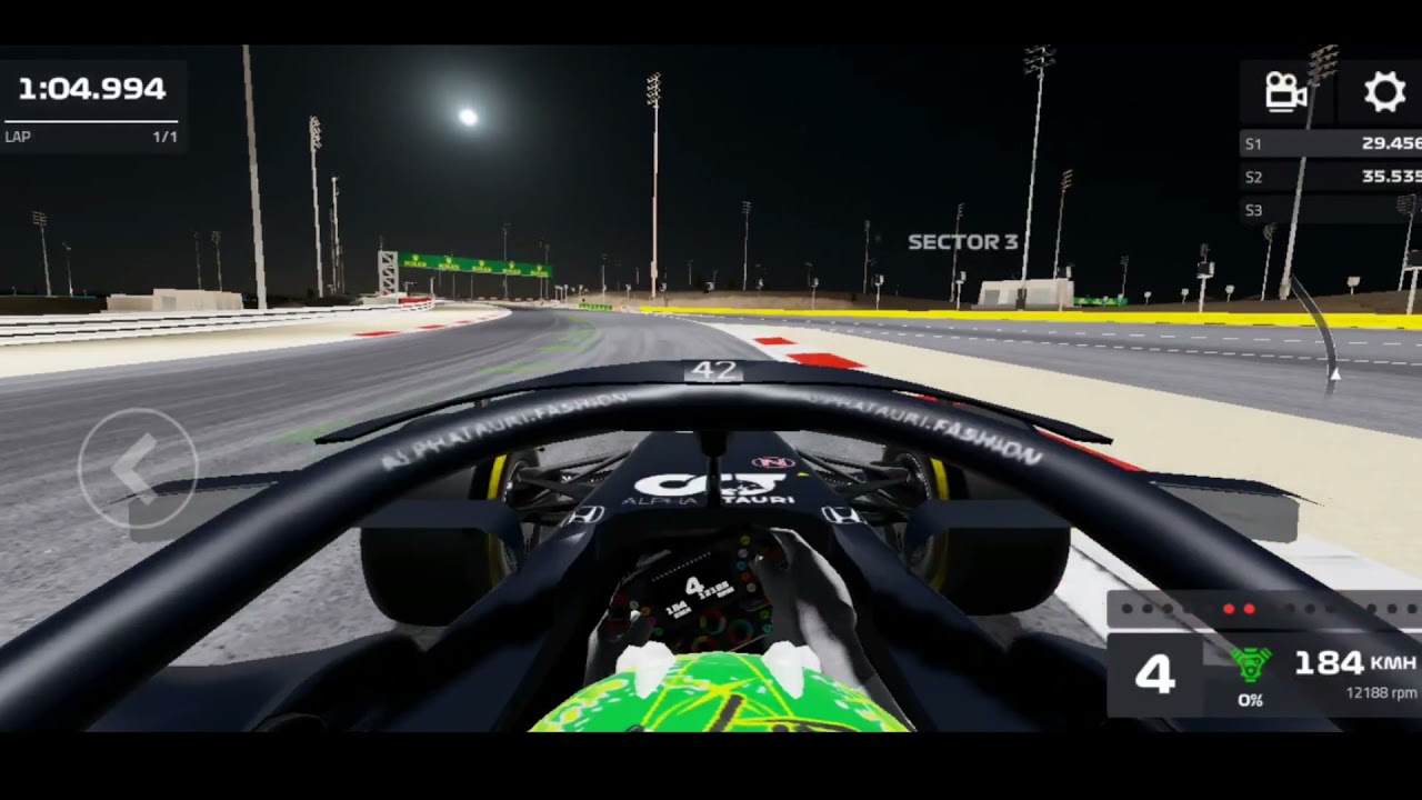 POLE LAP SAKHIR CIRCUIT BY ALPHA TAURI F1 TEAM |  F1 GBLOG