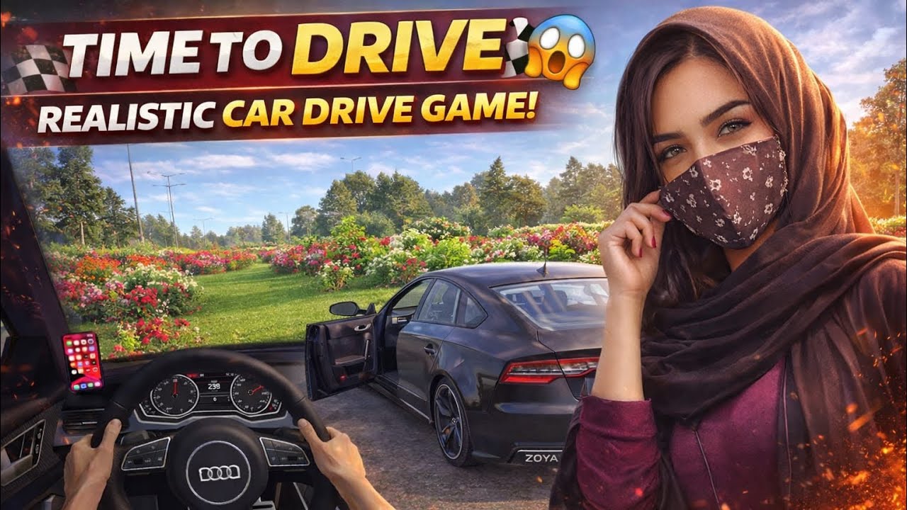Car Driving Game 🔥 Time To Drive | Realistic Car Drive Gameplay 2026”