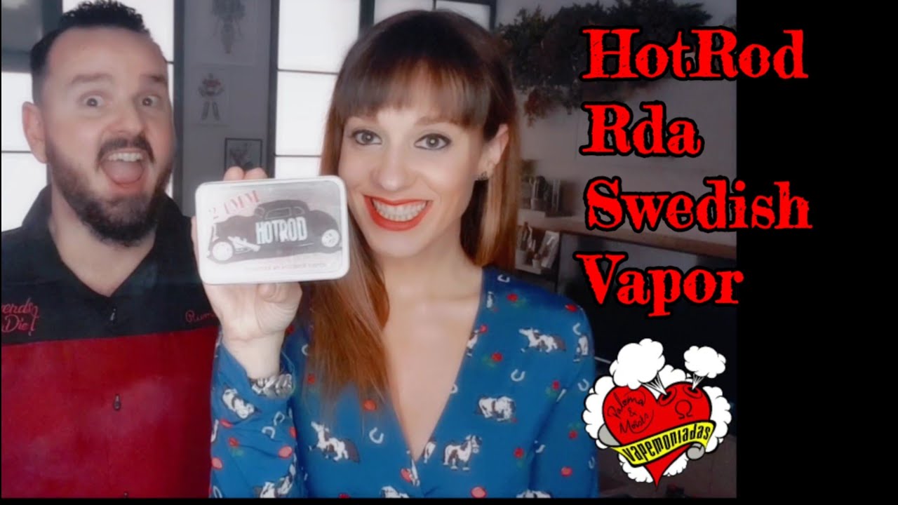 HOTROD RDA DE SWEDISH VAPOR! Veamos que hay debajo de ese cap&oacute;!!