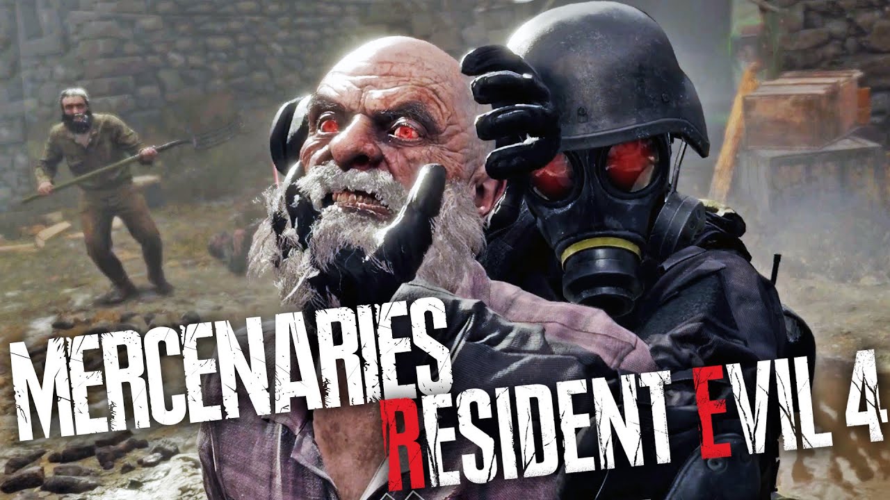 Jogando MERCENARIES com todos os personagens! - RESIDENT EVIL 4 REMAKE