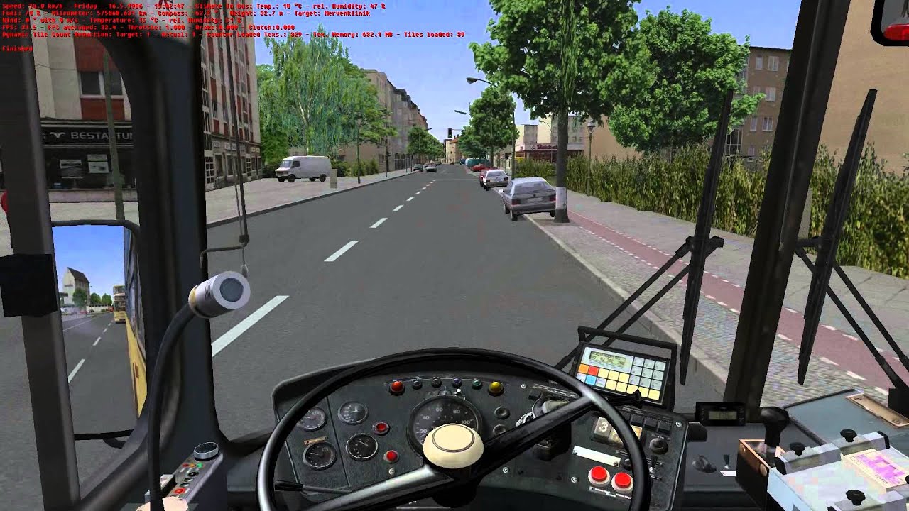OMSI Joyride #8 - Berlin Spandau 1986 - Route 5 U Ruhleben - Nervenklinik - OMSI 2 The Bus Simulator