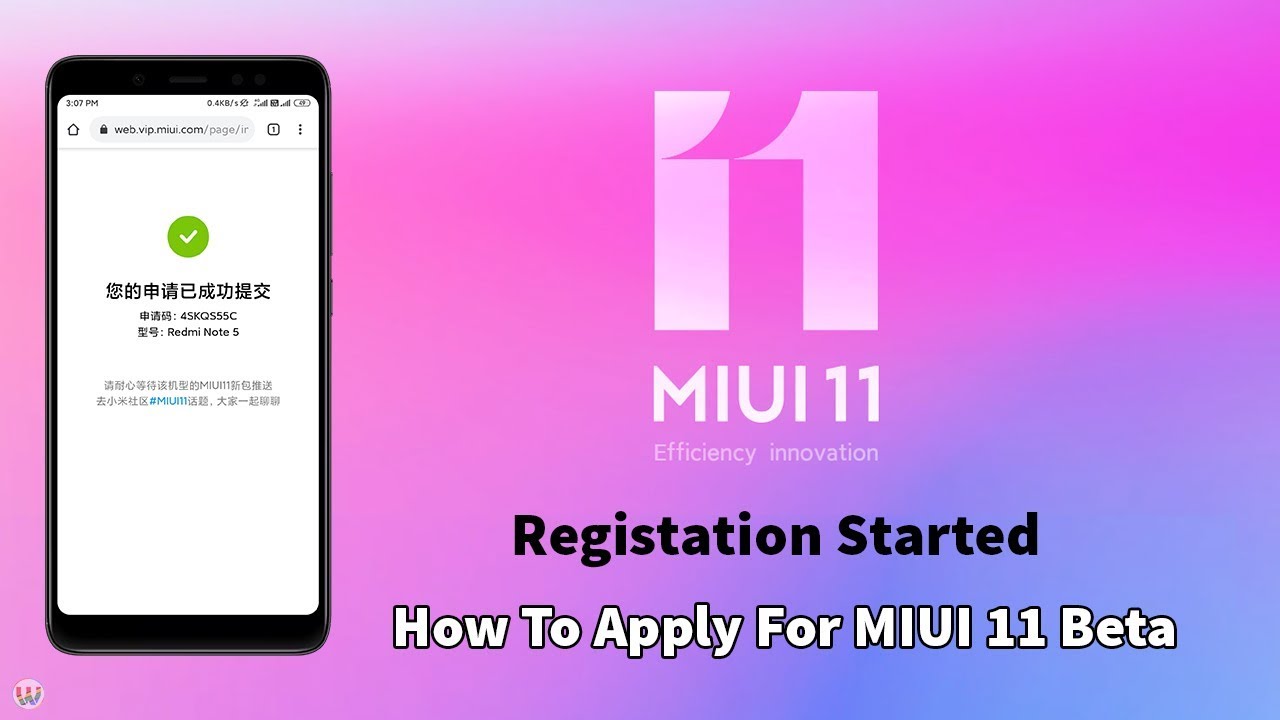 How To Apply For MIU 11 Beta