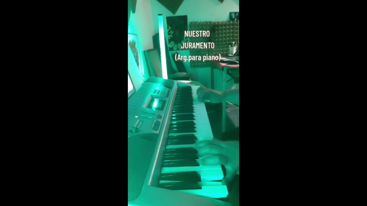 Piano cover -NUESTRO JURAMENTO (Julio Jaramillo )