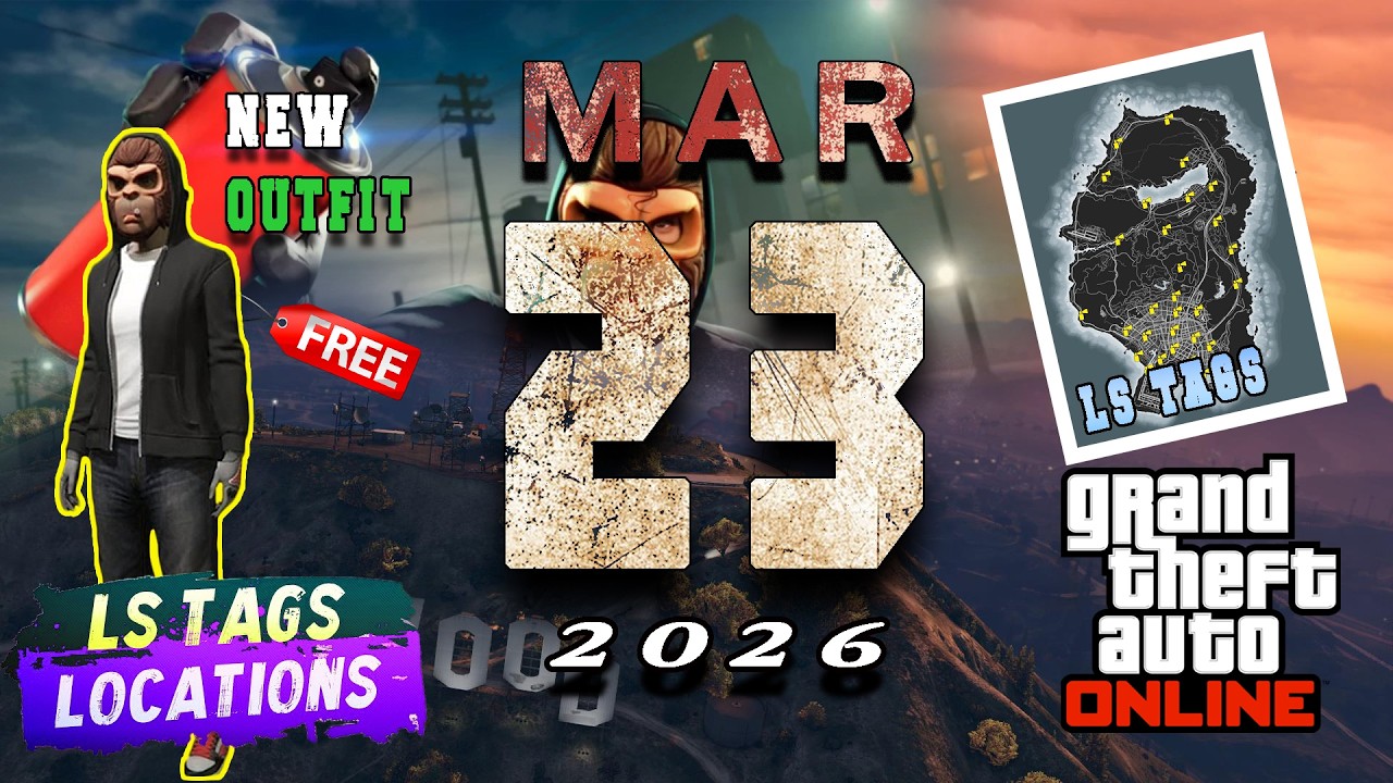 LS Tags Locations [March 23rd] GTA Online 2026!!!