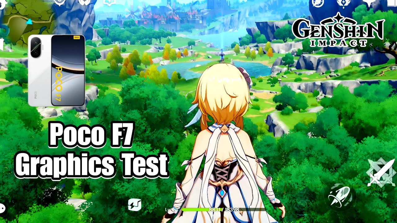 Poco F7 Genshin Impact Rata Kanan Sambil Recording berat ternyata, harus non recording